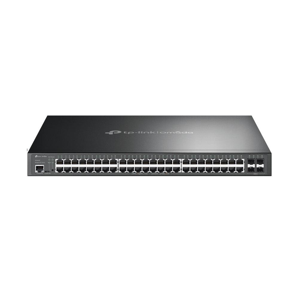 Omada SG3452P 48 Ports Manageable Ethernet Switch - Gigabit Ethernet - 10/100/1000Base-T, 1000Base-X