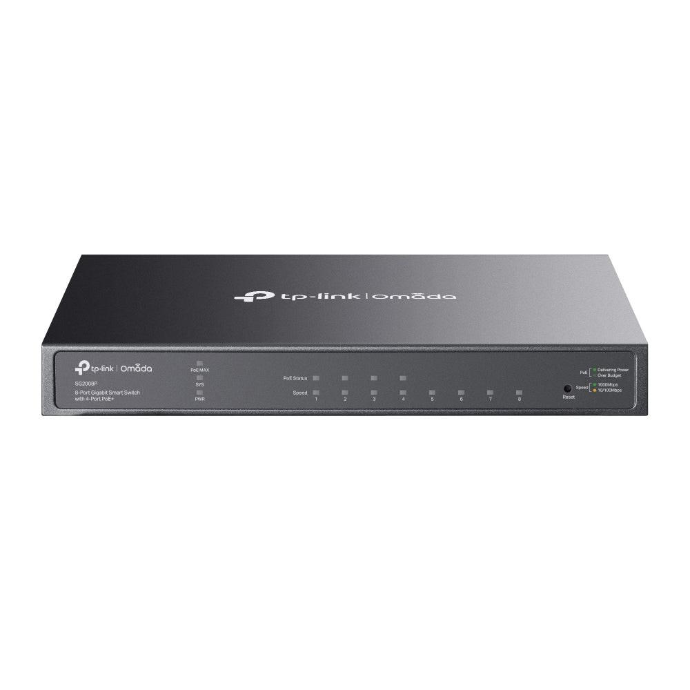 TP-Link JetStream TL-SG2008P 8 Ports Manageable Ethernet Switch - Gigabit Ethernet - 10/100/1000Base-T