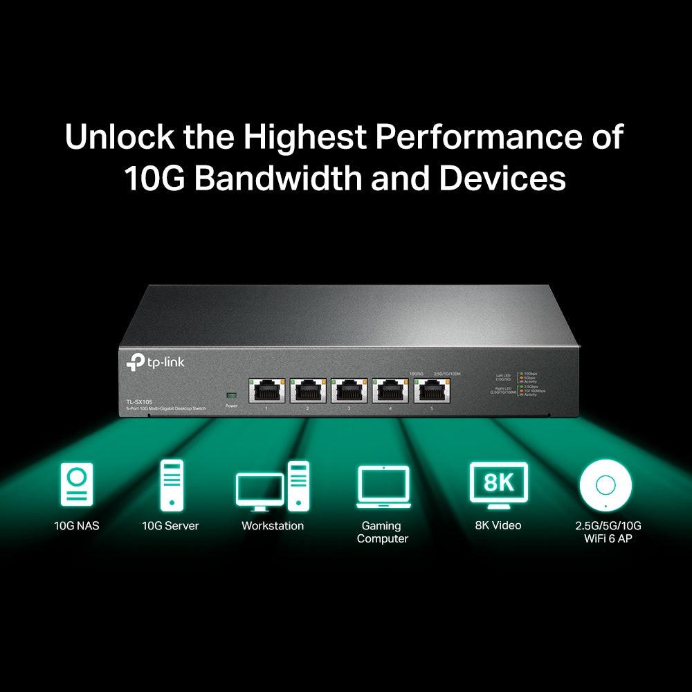 TP-Link TL-SX105 5 Ports Ethernet Switch