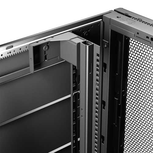 APC by Schneider Electric NetShelter SX 42U Floor Standing Rack Cabinet for Networking, Airflow System - 482.60 mm Rack Width - Black - TAA Compliant