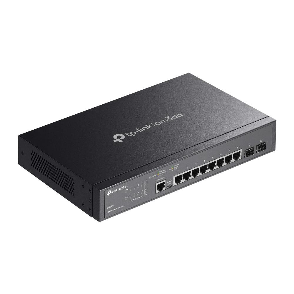 Omada JetStream TL-SG3210 8 Ports Manageable Ethernet Switch - Gigabit Ethernet - 10/100/1000Base-T, 1000Base-X