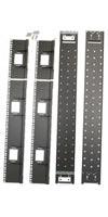 APC by Schneider Electric NetShelter SX Mounting Rail Kit - Black