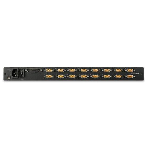 APC by Schneider Electric AP5816 LCD Rack Console KVM Switch - Black - TAA Compliant