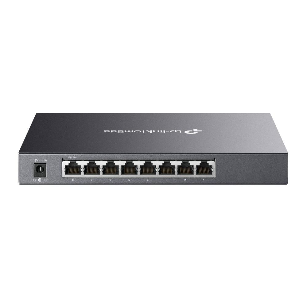 TP-Link Omada SG2008 8 Ports Manageable Ethernet Switch - Gigabit Ethernet - 10/100/1000Base-T