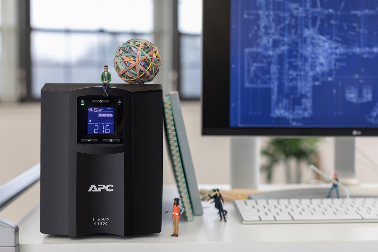 APC by Schneider Electric Smart-UPS Line-interactive UPS - 1.50 kVA/900 W