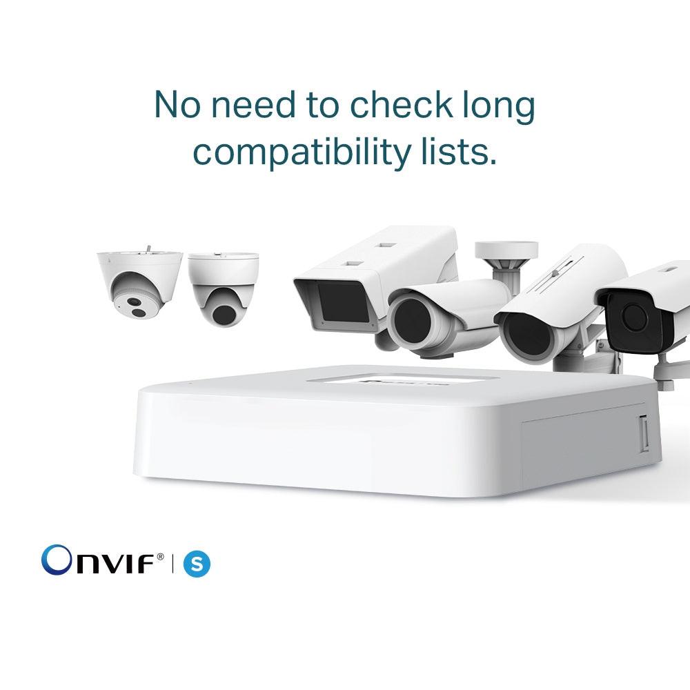 TP-Link VIGI VIGI NVR1104H-4P 4 Channel Wired Video Surveillance Station