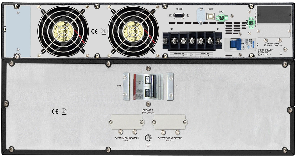 APC by Schneider Electric Easy UPS SRV6KRILRK Double Conversion Online UPS - 6 kVA/6 kW