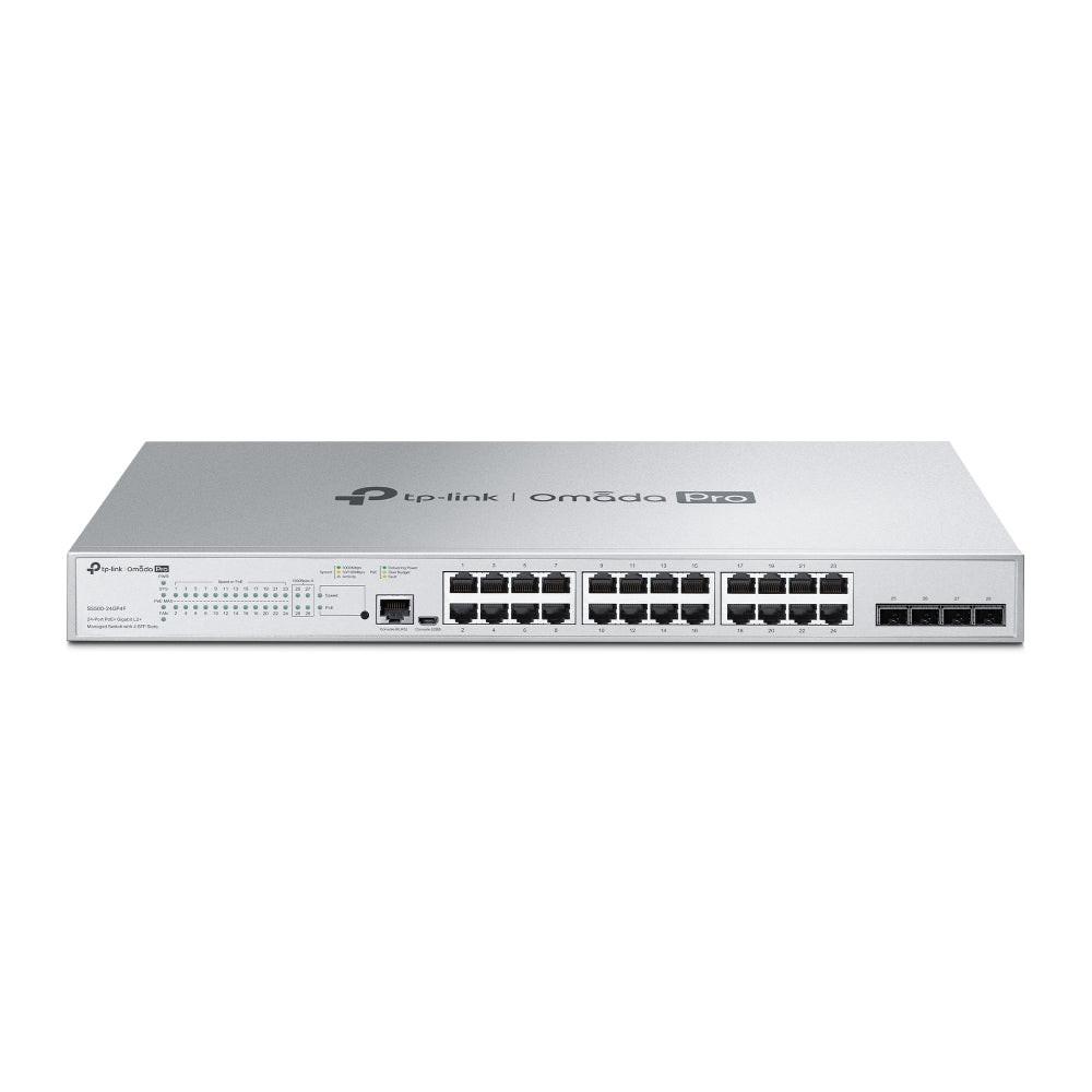Omada Pro 5500 S5500-24GP4F Manageable Ethernet Switch - Gigabit Ethernet - 10/100/1000Base-T, 1000Base-X
