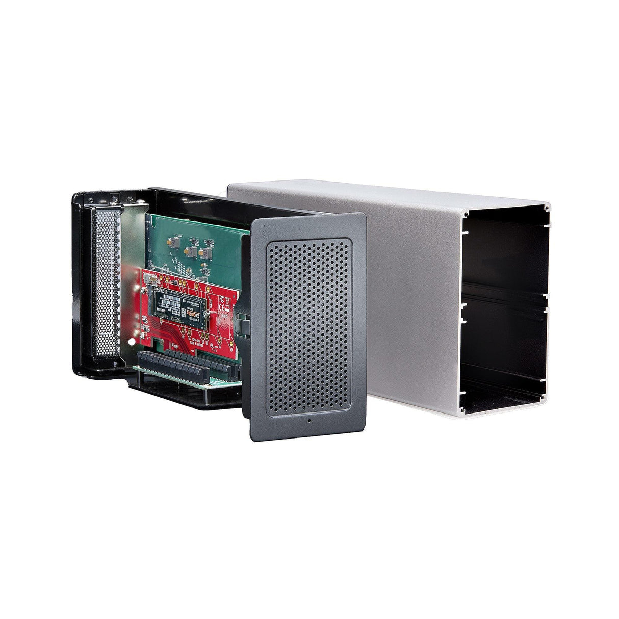 StarTech.com Thunderbolt 3 PCIe Expansion Chassis, Enclosure Box w/Dual PCI-E Slots, External PCIe Slots, 8K/4K Output Via TB3/DP 1.4, TAA