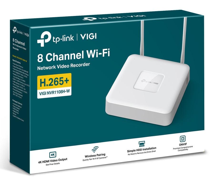 VIGI NVR1108H-W 8 Channel Wired Video Surveillance Station