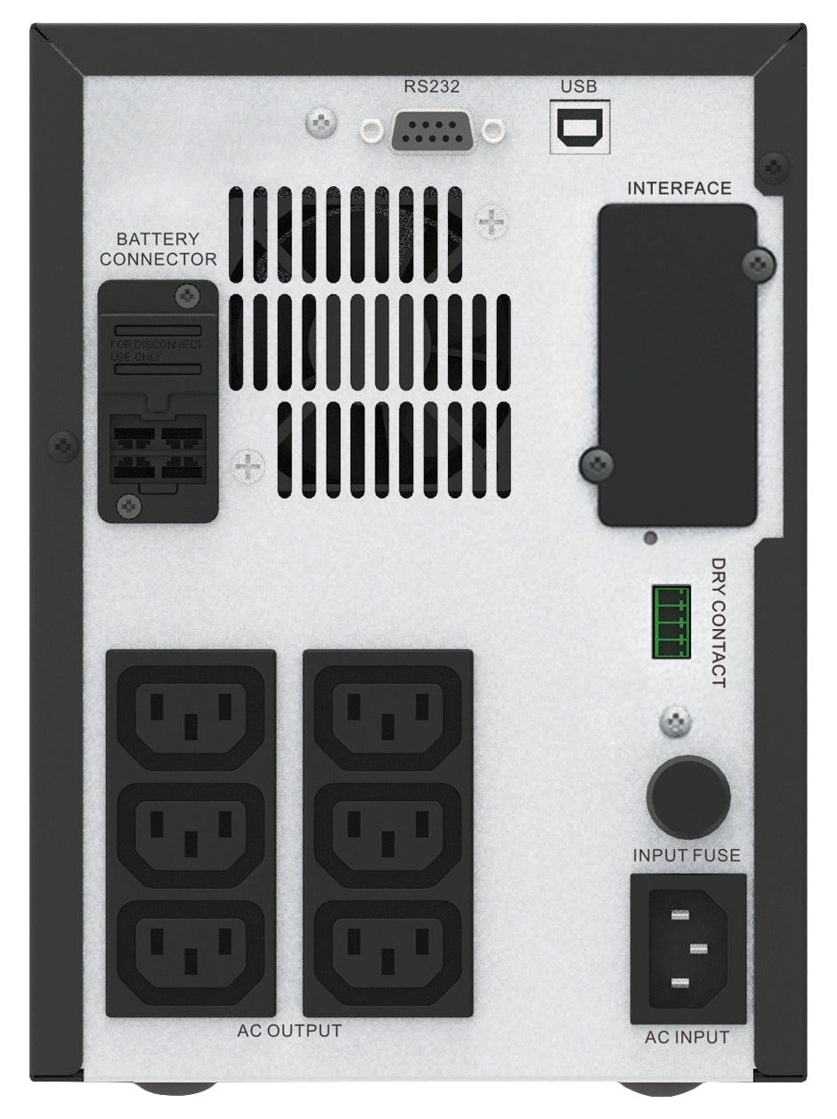 APC by Schneider Electric Easy UPS Line-interactive UPS - 1.50 kVA/1.05 kW