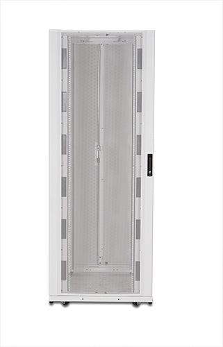 APC by Schneider Electric NetShelter SX AR3355W 45U Rack Cabinet for Server, LAN Switch - 482.60 mm Rack Width - White - TAA Compliant