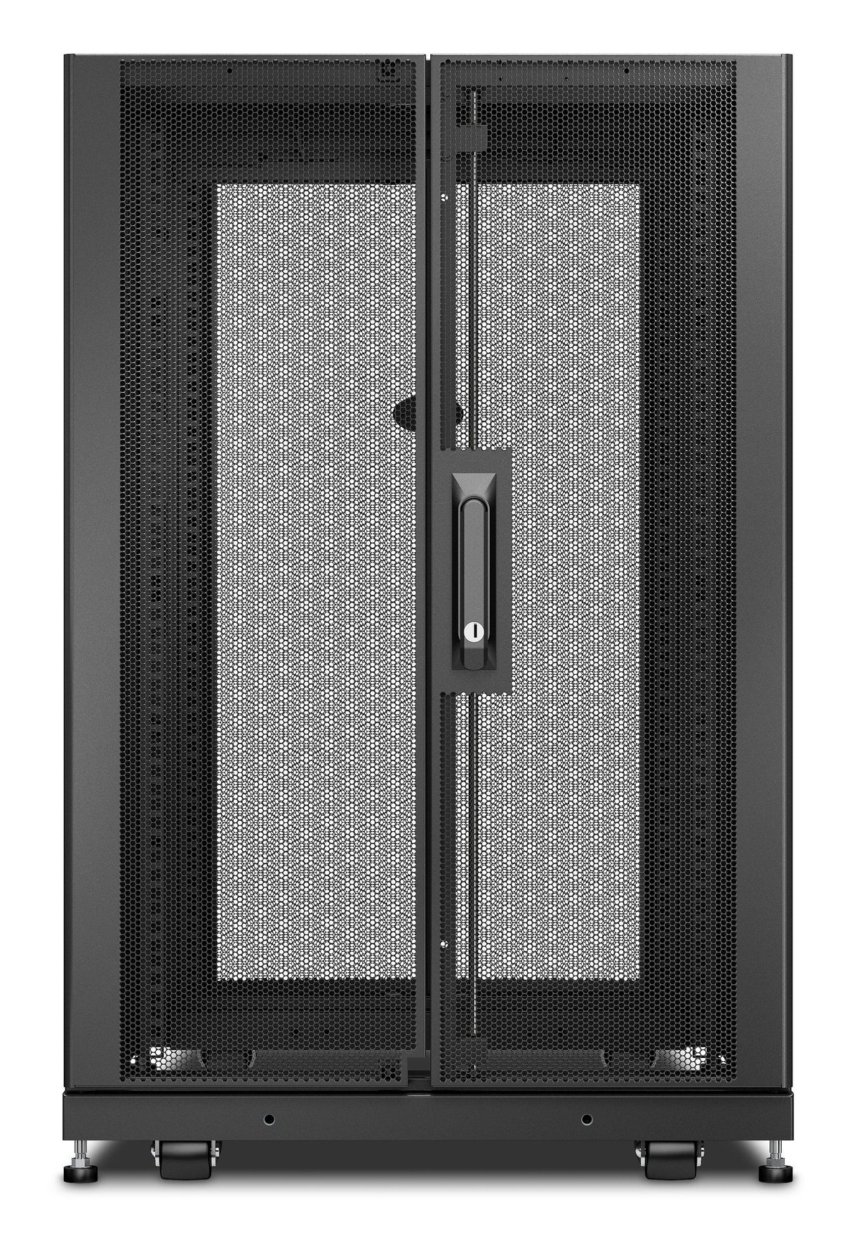 APC by Schneider Electric NetShelter SX 18U Floor Standing Rack Cabinet for Server, Storage - 482.60 mm Rack Width x 755.65 mm Rack Depth - Black - TAA Compliant