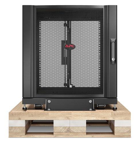 APC by Schneider Electric NetShelter SX 12U Floor Standing Rack Cabinet for Server, Storage - 482.60 mm Rack Width x 755.65 mm Rack Depth - Black - TAA Compliant
