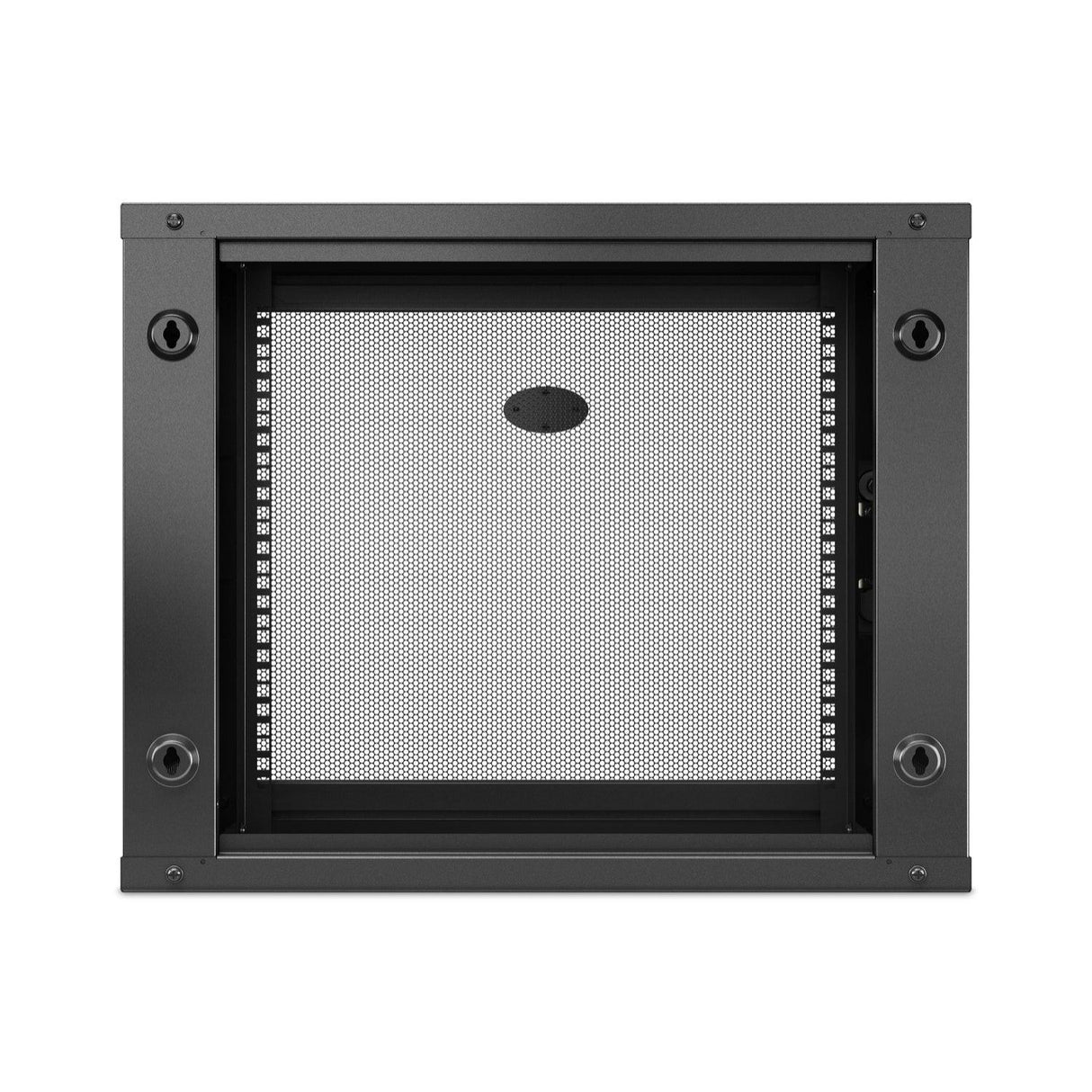 APC by Schneider Electric NetShelter WX 9U Wall Mountable Rack Cabinet for Networking, Airflow System - 482.60 mm Rack Width x 528 mm Rack Depth - Black