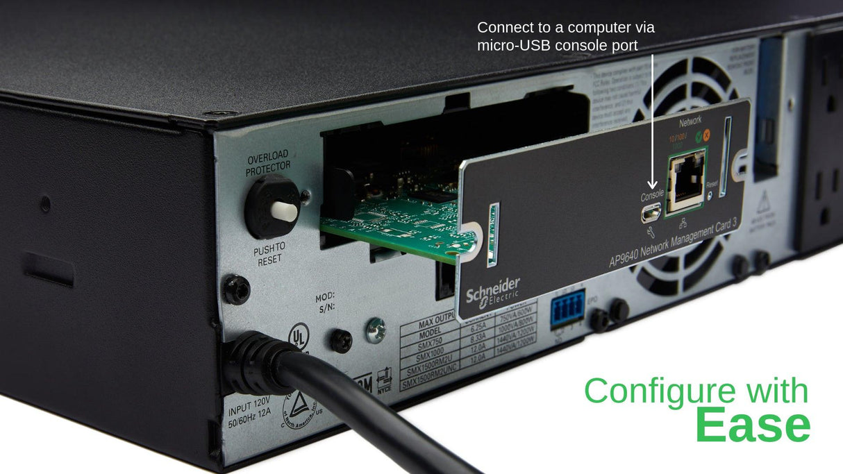 Schneider Electric AP9640 UPS Management Adapter