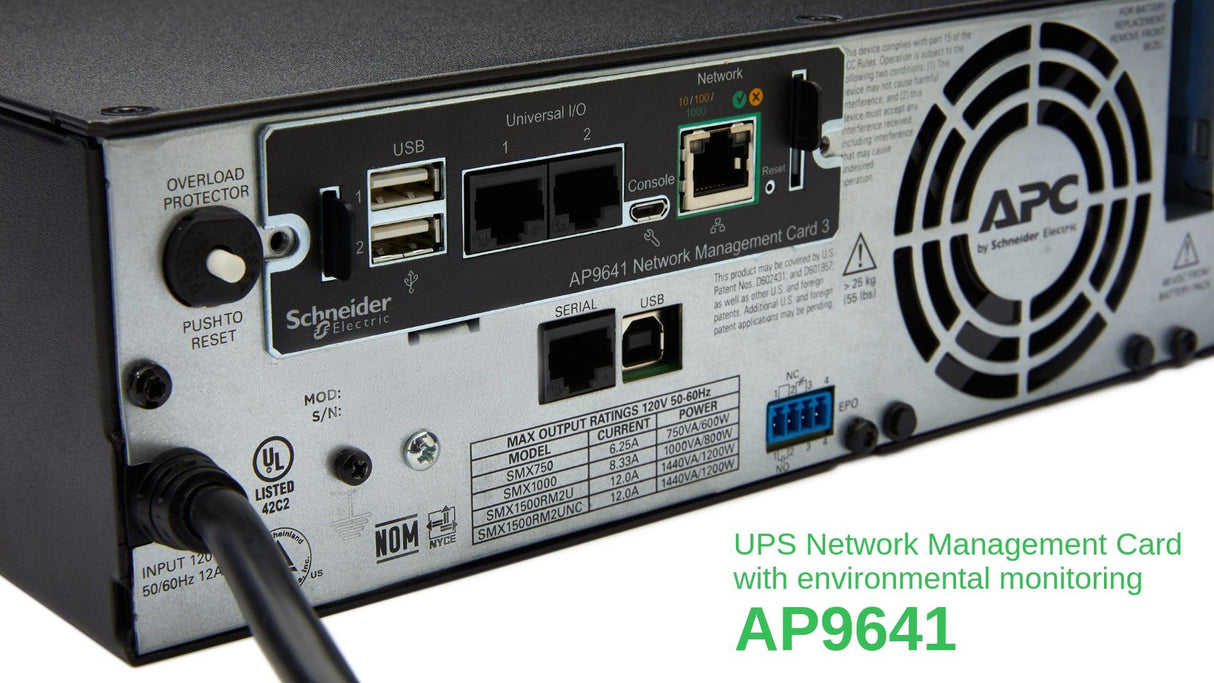 APC by Schneider Electric AP9641 UPS Management Adapter