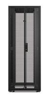 APC by Schneider Electric NetShelter SX 42U Floor Standing Rack Cabinet for Networking, Airflow System - 482.60 mm Rack Width - Black - TAA Compliant
