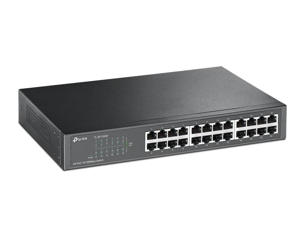 TP-Link TL-SF1024D 24 Ports Ethernet Switch - 10/100Base-TX