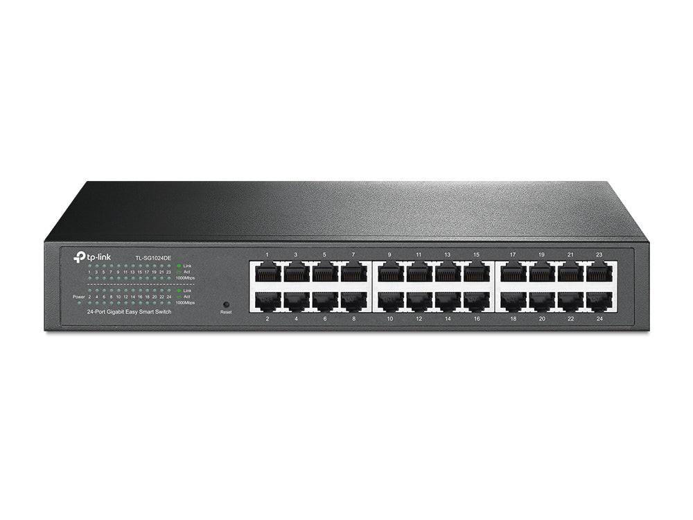 TP-Link TL-SG1024DE 24 Ports Manageable Ethernet Switch - Gigabit Ethernet - 10/100/1000Base-T