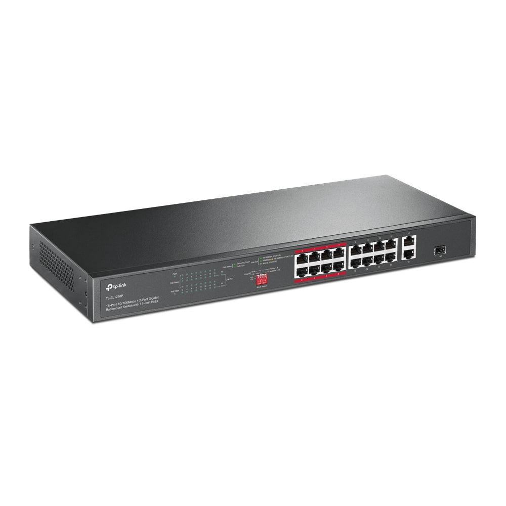 TP-Link TL-SL1218P 16 Ports Ethernet Switch
