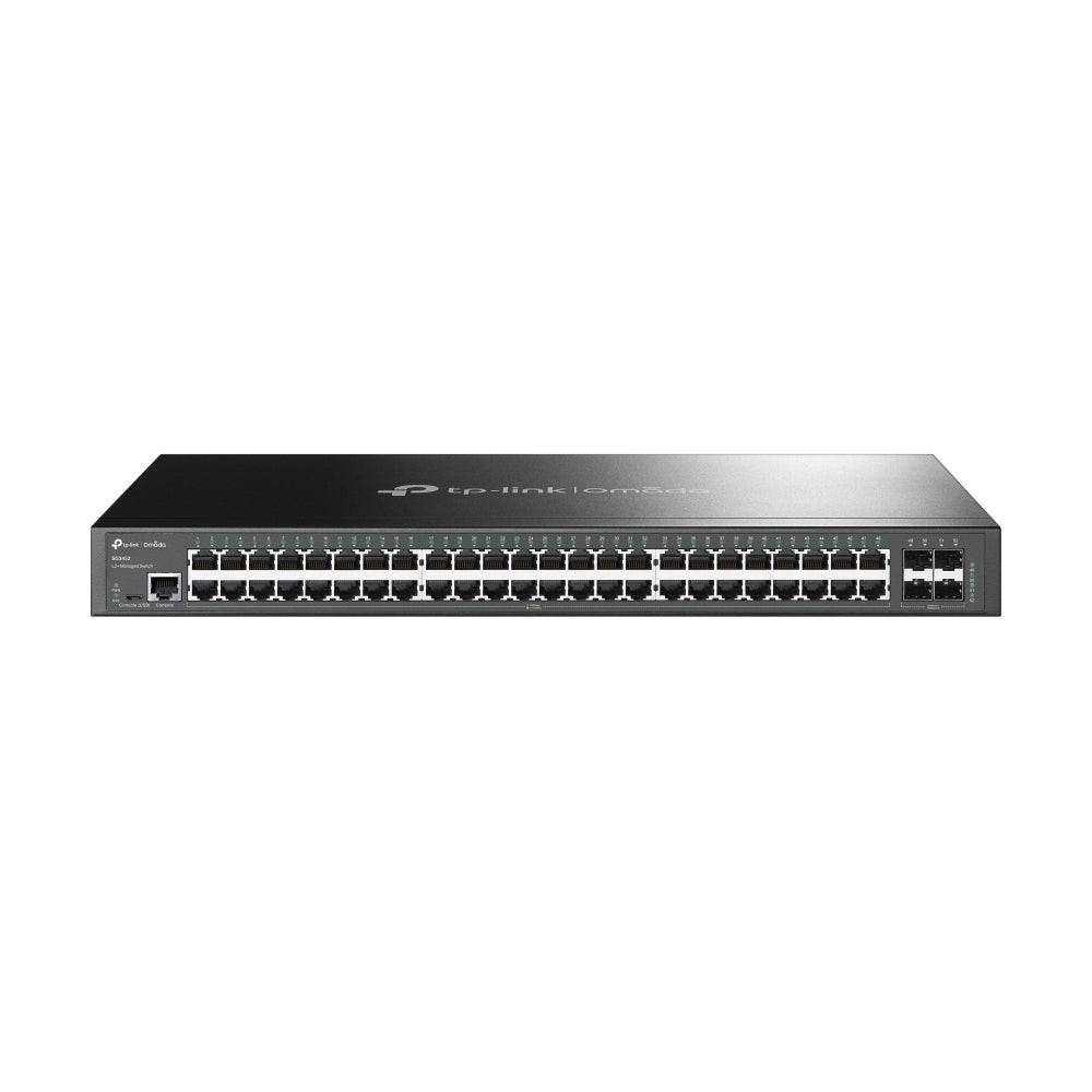 TP-Link Omada SG3452P 48 Ports Manageable Ethernet Switch - Gigabit Ethernet - 10/100/1000Base-T, 1000Base-X