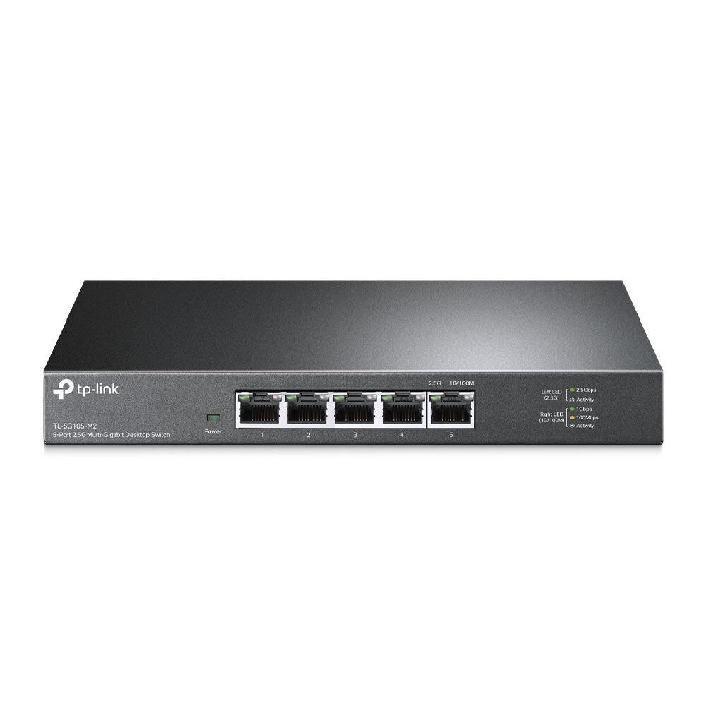 TP-Link TL-SG105-M2 5 Ports Ethernet Switch - 2.5 Gigabit Ethernet - 2.5GBase-T