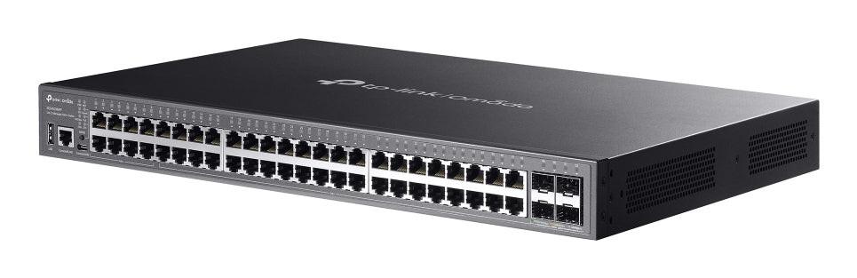 Omada SG5452XMPP 48 Ports Manageable Ethernet Switch - Gigabit Ethernet, 10 Gigabit Ethernet - 10/100/1000Base-T, 10GBase-X