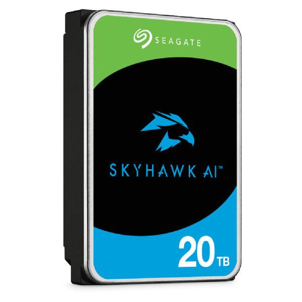 Seagate SkyHawk AI ST20000VE003 20 TB Hard Drive - 3.5" Internal - SATA (SATA/600) - Conventional Magnetic Recording (CMR) Method