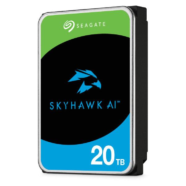Seagate SkyHawk AI ST20000VE003 20 TB Hard Drive - 3.5" Internal - SATA (SATA/600) - Conventional Magnetic Recording (CMR) Method
