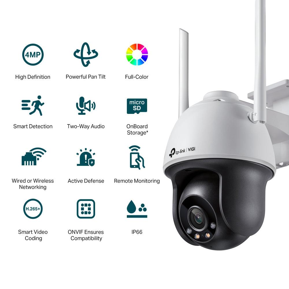 TP-Link VIGI VIGI C540-W 4 Megapixel Outdoor Network Camera - Colour