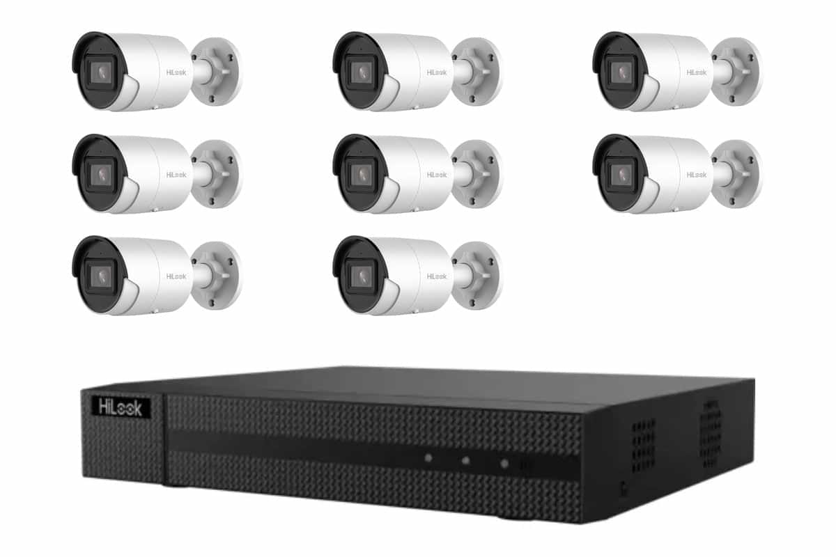 HL-6MP-8CH-8CAM-BULLET-KIT-NOHDD