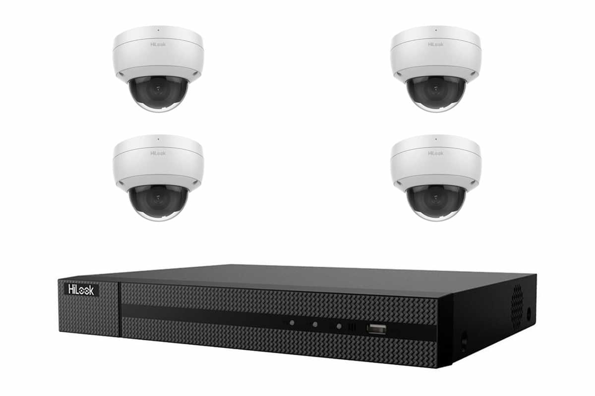 HL-8MP-4CH-4CAM-DOME-KIT-NOHDD