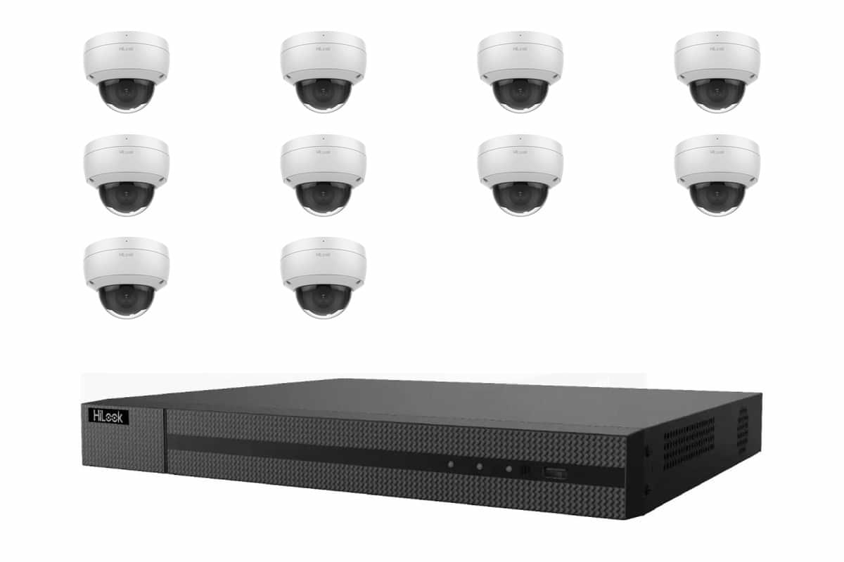 HiLook 6MP Dome 10-Camera Kit | BYO HDD