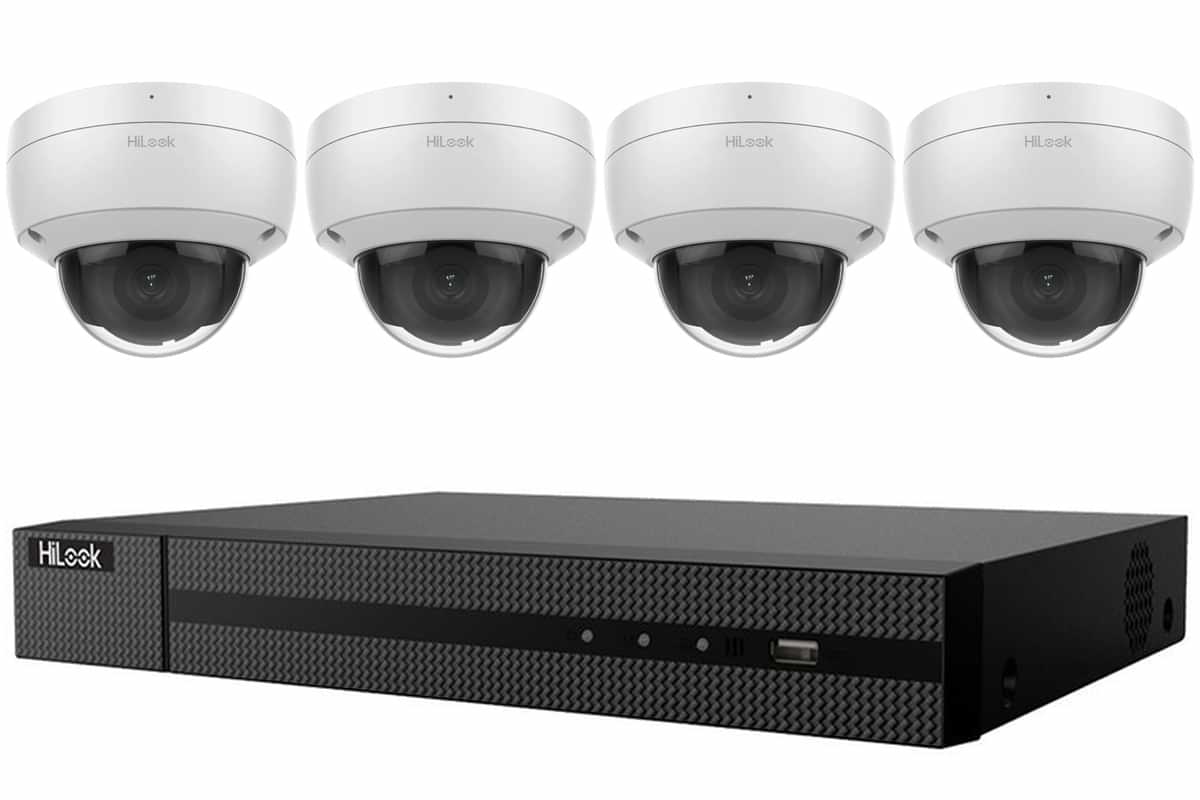 HiLook 6MP Dome 4-Camera Kit | BYO HDD