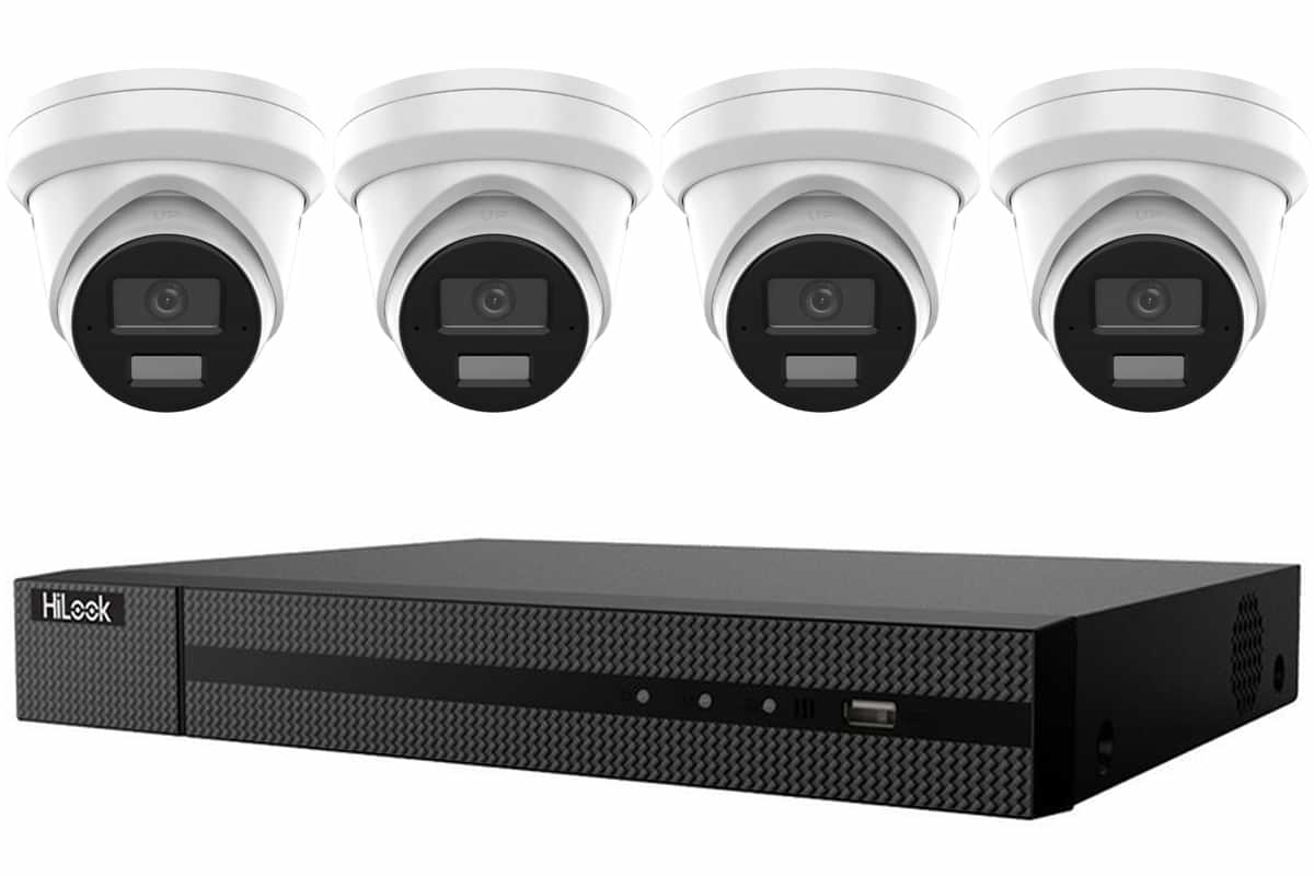 HiLook 6MP Turret 4-Camera Kit | BYO HDD