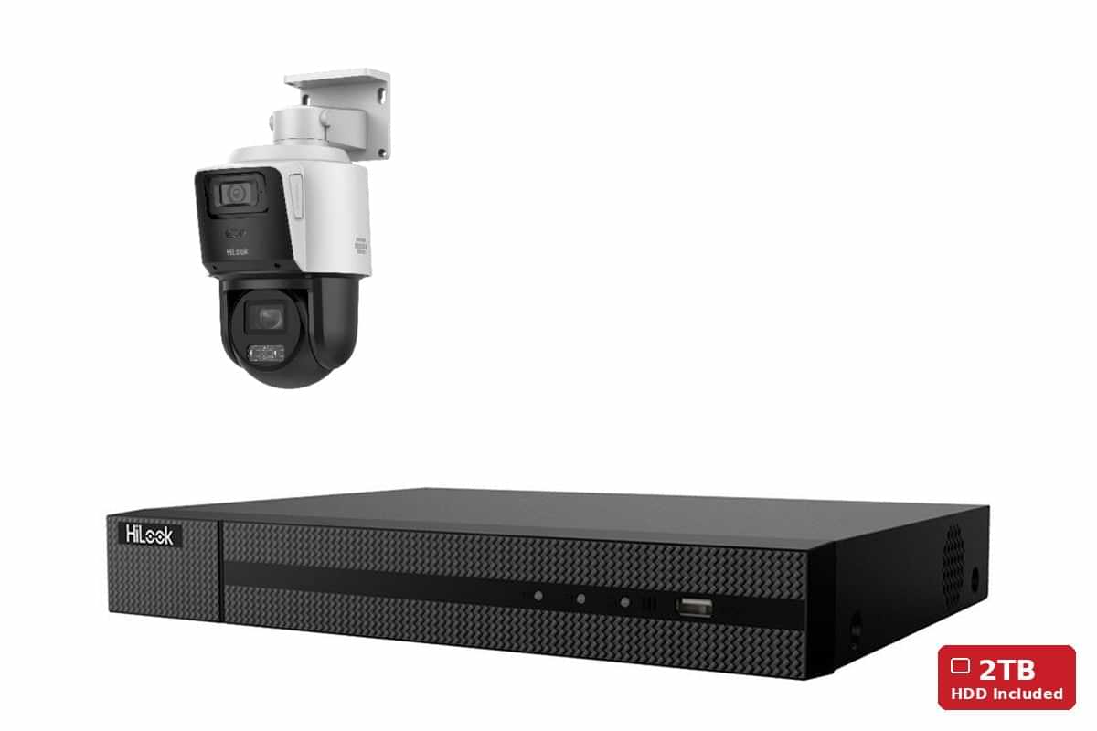 HiLook PTZ 4MP Single-Camera + NVR Kit