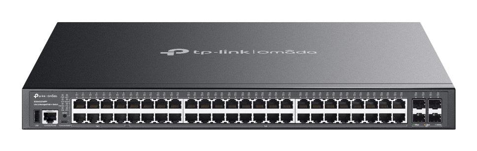 Omada SG5452XMPP 48 Ports Manageable Ethernet Switch - Gigabit Ethernet, 10 Gigabit Ethernet - 10/100/1000Base-T, 10GBase-X