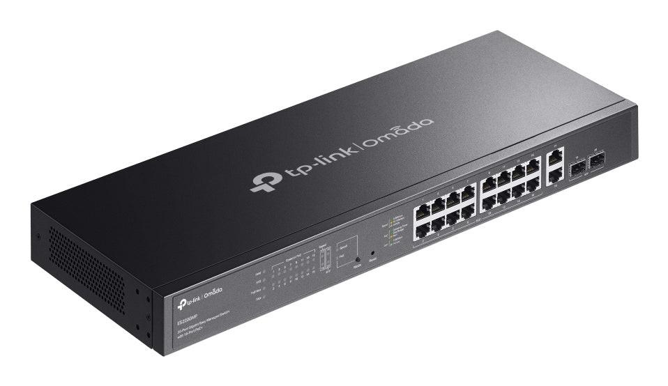 Omada ES220GMP 18 Ports Manageable Ethernet Switch - Gigabit Ethernet - 10/100/1000Base-T, 1000Base-X