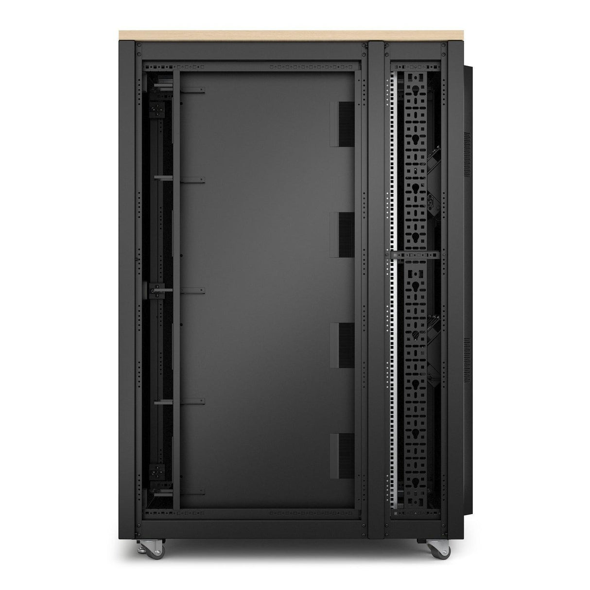 APC by Schneider Electric NetShelter Rack Mount Enclosure for Server - Maple