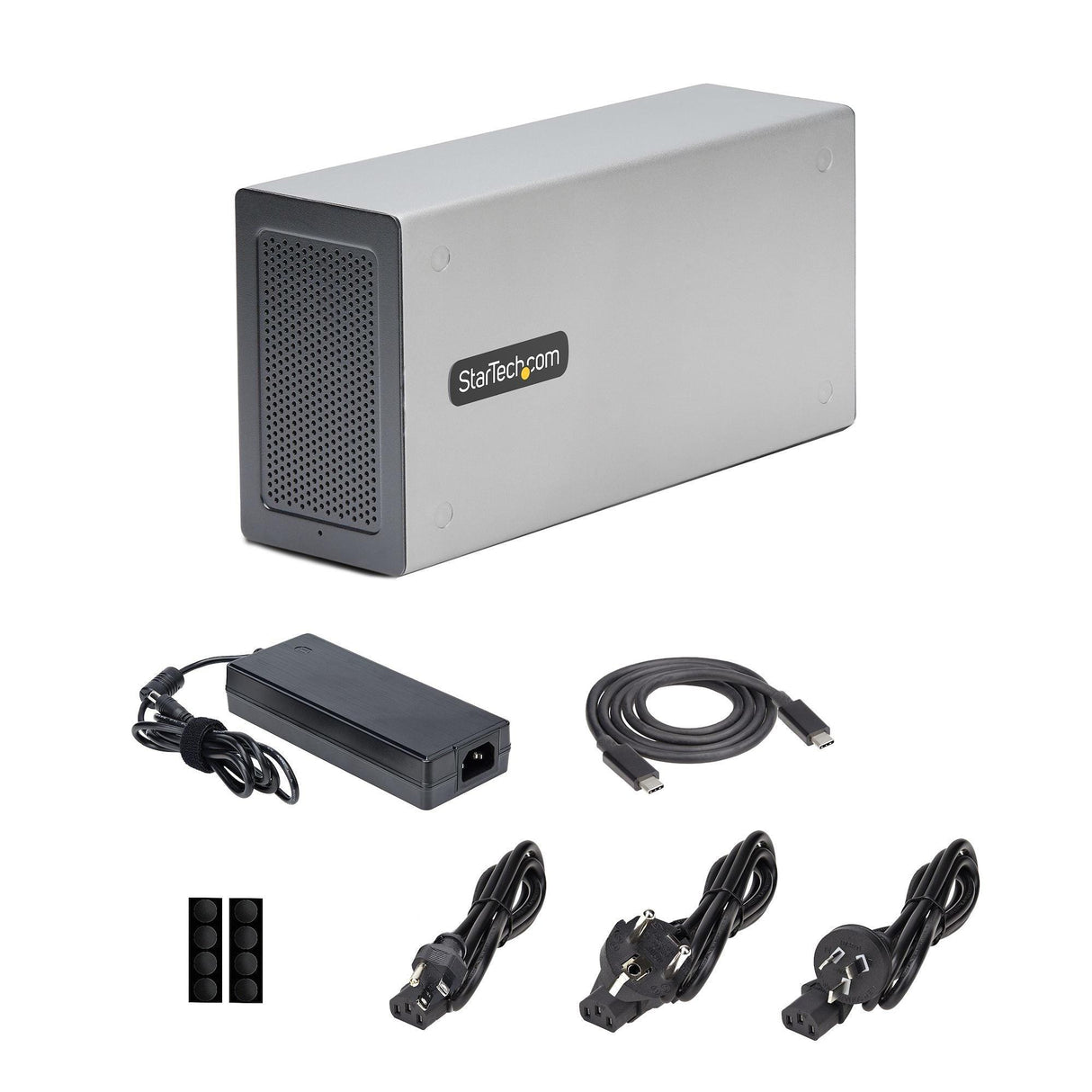 StarTech.com Thunderbolt 3 PCIe Expansion Chassis, Enclosure Box w/Dual PCI-E Slots, External PCIe Slots, 8K/4K Output Via TB3/DP 1.4, TAA
