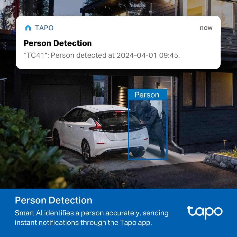 Tapo TC41 Indoor/Outdoor 2K Network Camera - Colour