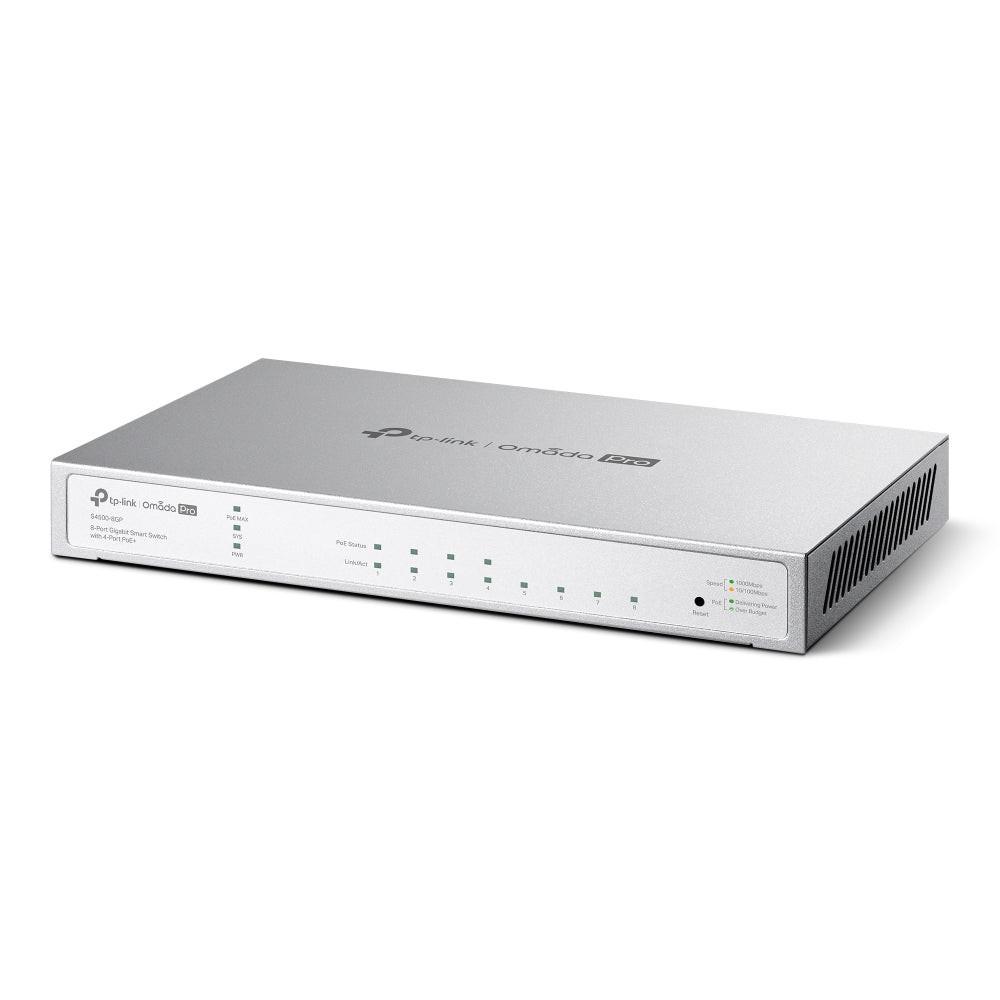 TP-Link Omada Pro S4500-8GP 8 Ports Manageable Ethernet Switch - Gigabit Ethernet - 10/100/1000Base-T