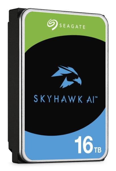 Seagate SkyHawk AI ST16000VE004 16 TB Hard Drive - 3.5" Internal - SATA (SATA/600) - Conventional Magnetic Recording (CMR) Method