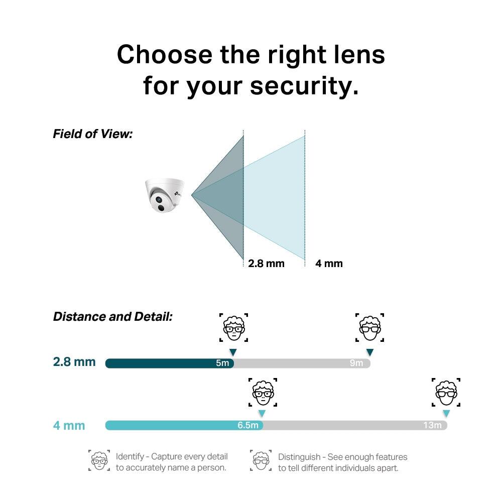 TP-Link VIGI C440I 4 Megapixel Network Camera - Colour - Turret