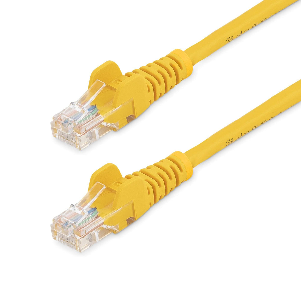 StarTech.com 3 m Yellow Cat5e Snagless RJ45 UTP Patch Cable - 3m Patch Cord