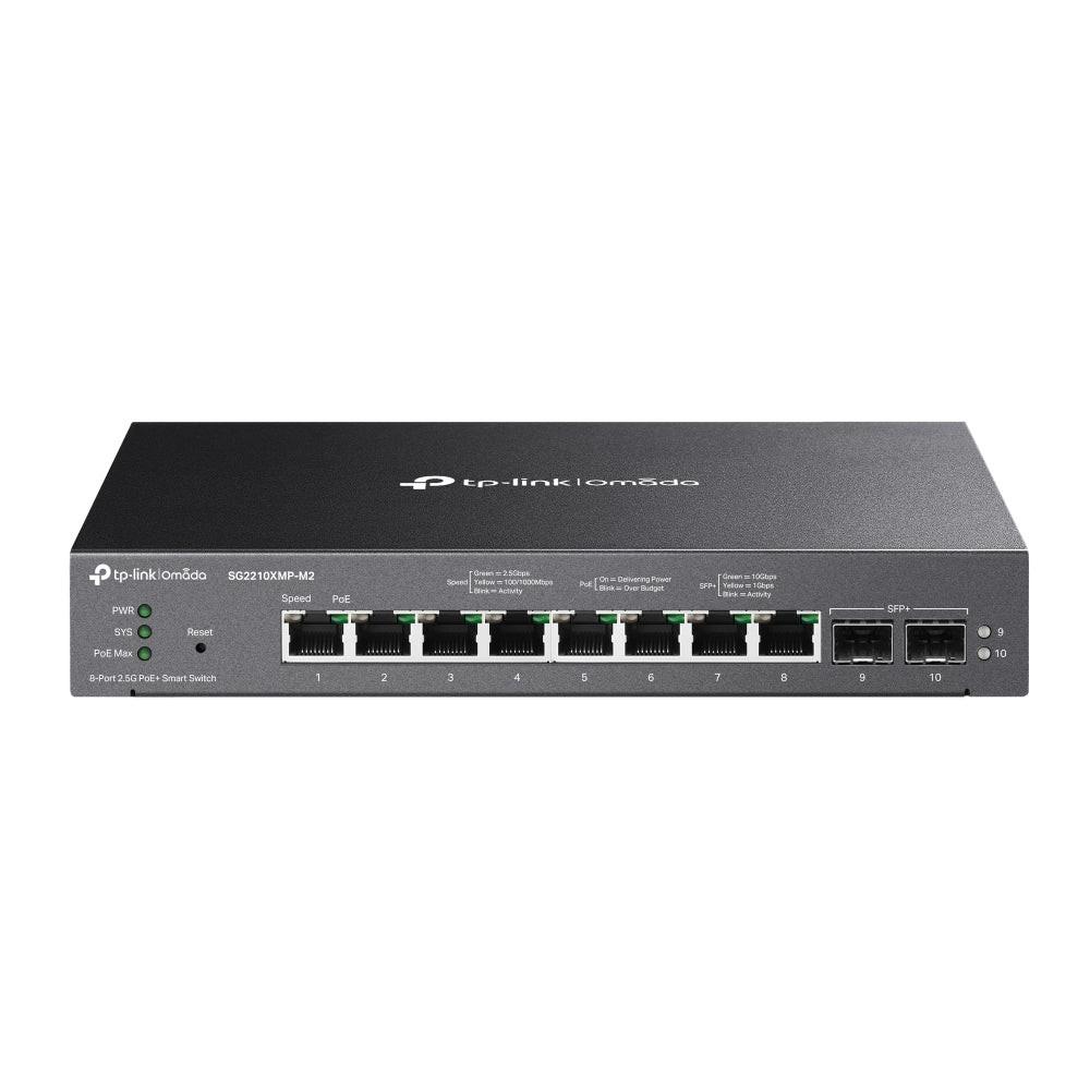 Omada Ethernet Switch - Gigabit Ethernet, 100 Gigabit Ethernet - 100Base-T, 1000Base-T, 2500Base-T, 10GBase-X