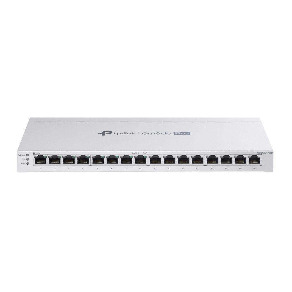 TP-Link Omada Pro S4500-16GP 16 Ports Manageable Ethernet Switch - Gigabit Ethernet - 10/100/1000Base-T