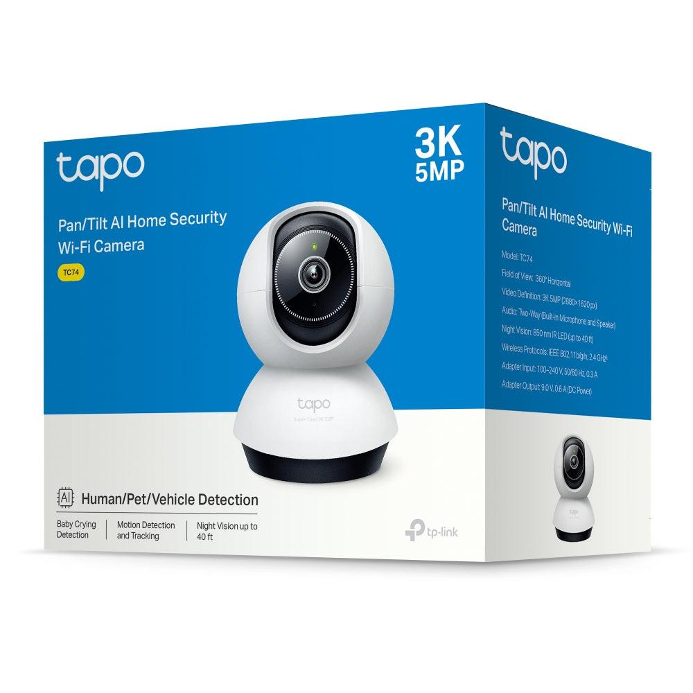 Tapo TC74 5 Megapixel 3K Network Camera - Colour - Bulb