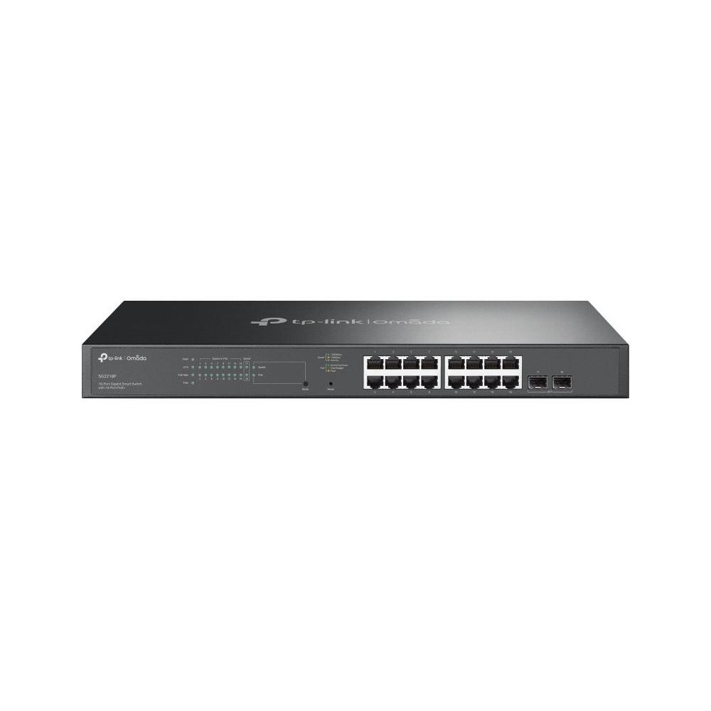 TP-Link Omada SG2218P 16 Ports Manageable Ethernet Switch - Gigabit Ethernet - 10/100/1000Base-T, 1000Base-X